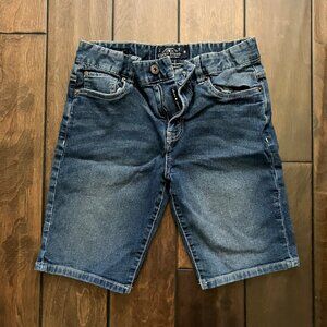 Lucky Brand Boys' Classic Straight Jean Shorts Size 16 Blue - Used in Excellent